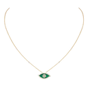 Lucky Eye malachite necklace