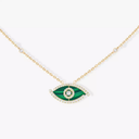 Lucky Eye malachite necklace