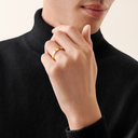 Square Wedding Ring 4 Mm