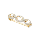 Groove three-finger ring