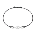 Bracelet Sur Cordon Menottes Dinh Van Mini Modèle
