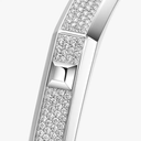 Bracelet Moderniste pavé, grand modèle