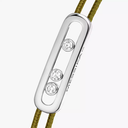 Messika Care(s) khaki cord bracelet