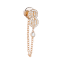 Boucle d'oreille Chance Infinie