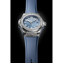 Big Bang One Click Steel Coal Blue Diamonds