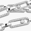 Move Link three-row choker necklace