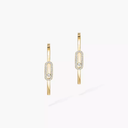 Boucles d'oreilles créoles Move Uno, petit modèle