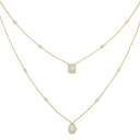 Collier 2 rangs My Twin Collier Diamant Or Jaune