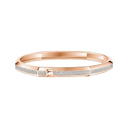 Bracelet Moderniste pavé, moyen modèle