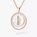 Collier nacre blanche Lucky Move MM