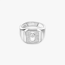 Bague chevalière Move Joaillerie pavée