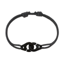 Bracelet Sur Cordon Menottes Dinh Van Moyen Modèle