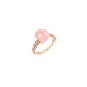 Bague Nudo Quarzo Rosa Classic