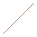 Bracelet multichaîne or rose 750/1000e