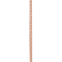 Bracelet multichaîne or rose 750/1000e