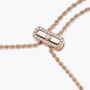 Collier pavé Move Iconica Collier Diamant Or Rose