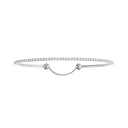 Skinny 0,80ct Bracelet Diamant Or Blanc