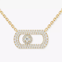 So Move pavé necklace