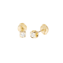 Puces D'oreilles Le Cube Diamant Moyen Modèle