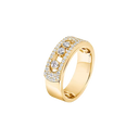 Bague Move Noa pavée, petit modèle