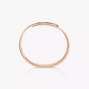 Bracelet manchette Move Noa ciselé semi-pavé