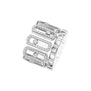 Bague pavée Move Iconica Bague Diamant Or Blanc