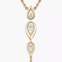 Collier cravate Fiery