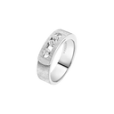 Move Noa chiseled ring, small model