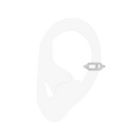 Clip d'oreille Move Uno pavé