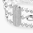 Bracelet rivière trois rangs Fiery