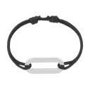 Bracelet Sur Cordon Maillon Xl