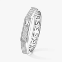 Moderniste pavé bracelet, extra-large model
