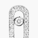Move Uno single pavé stud earring