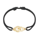 Bracelet Sur Cordon Menottes Dinh Van Moyen Modèle