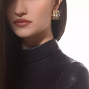 Boucles d'oreilles Move Iconica Boucles d'oreilles Diamant Or Jaune
