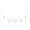 Collier choker pampille pavé Move Uno
