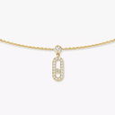 Collier choker pampille pavé Move Uno