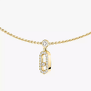 Collier choker pampille pavé Move Uno