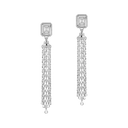 Boucles d'oreilles pompon D-Vibes 0,50ct