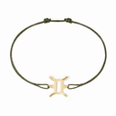 Bracelet Cordon Gémeaux