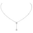 My Twin tie necklace 2x 0.10ct
