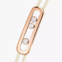 Bracelet cordon Messika Care(s) crème