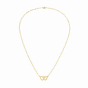 Collier Double Cœurs Xs