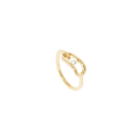 Bague Maillon Perle Petit Modèle