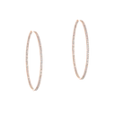 Gatsby hoop earrings, medium model