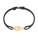 Bracelet Sur Cordon Menottes Dinh Van Petit Modèle