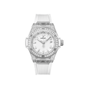 Big Bang One Click Steel White Pavé