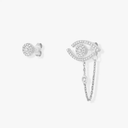 Boucles d'oreilles pavées Lucky Eye