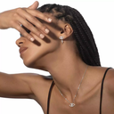 Boucles d'oreilles pavées Lucky Eye