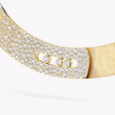 Move Noa chiseled pavé necklace